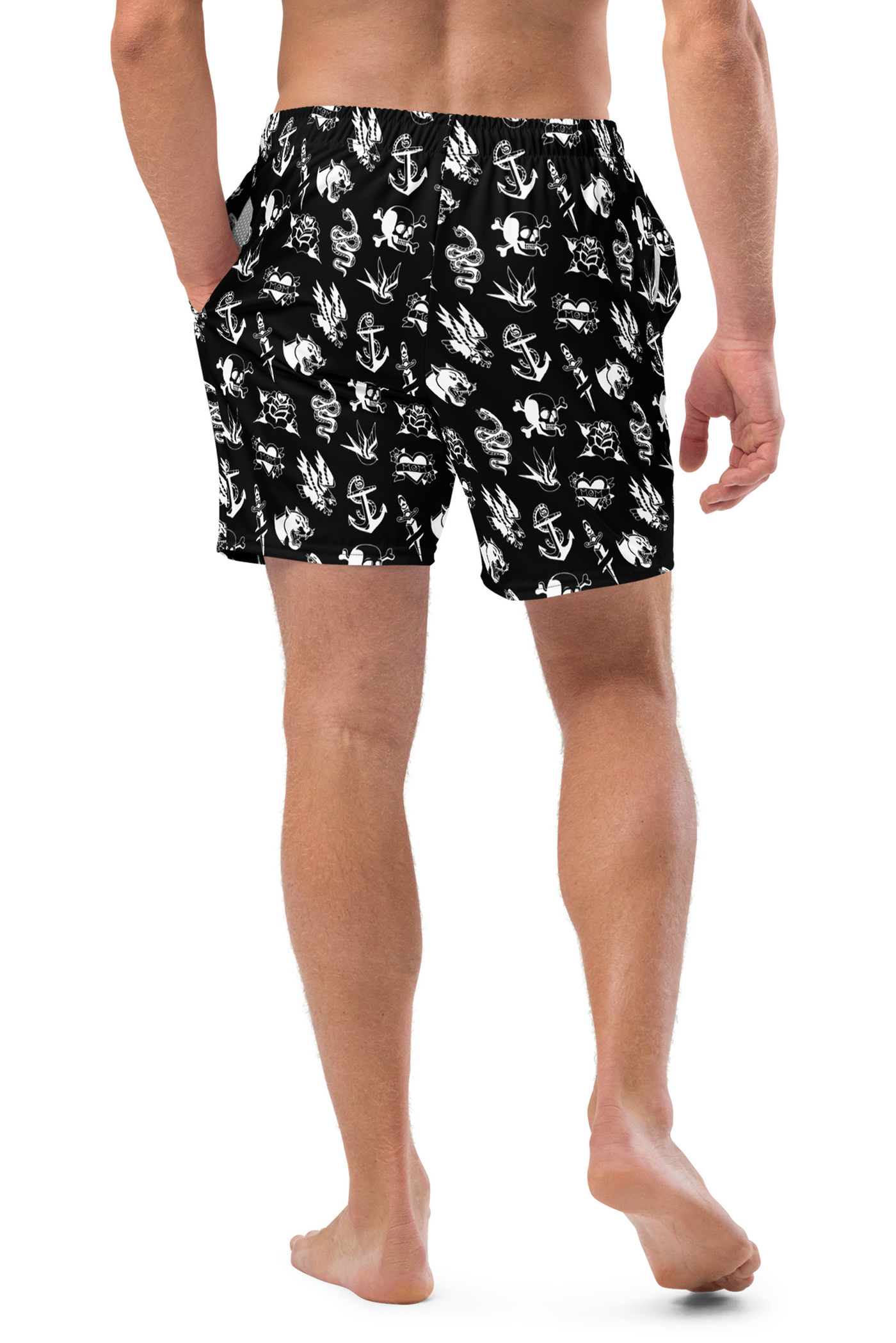 Hori Smoku Swim Short - Black