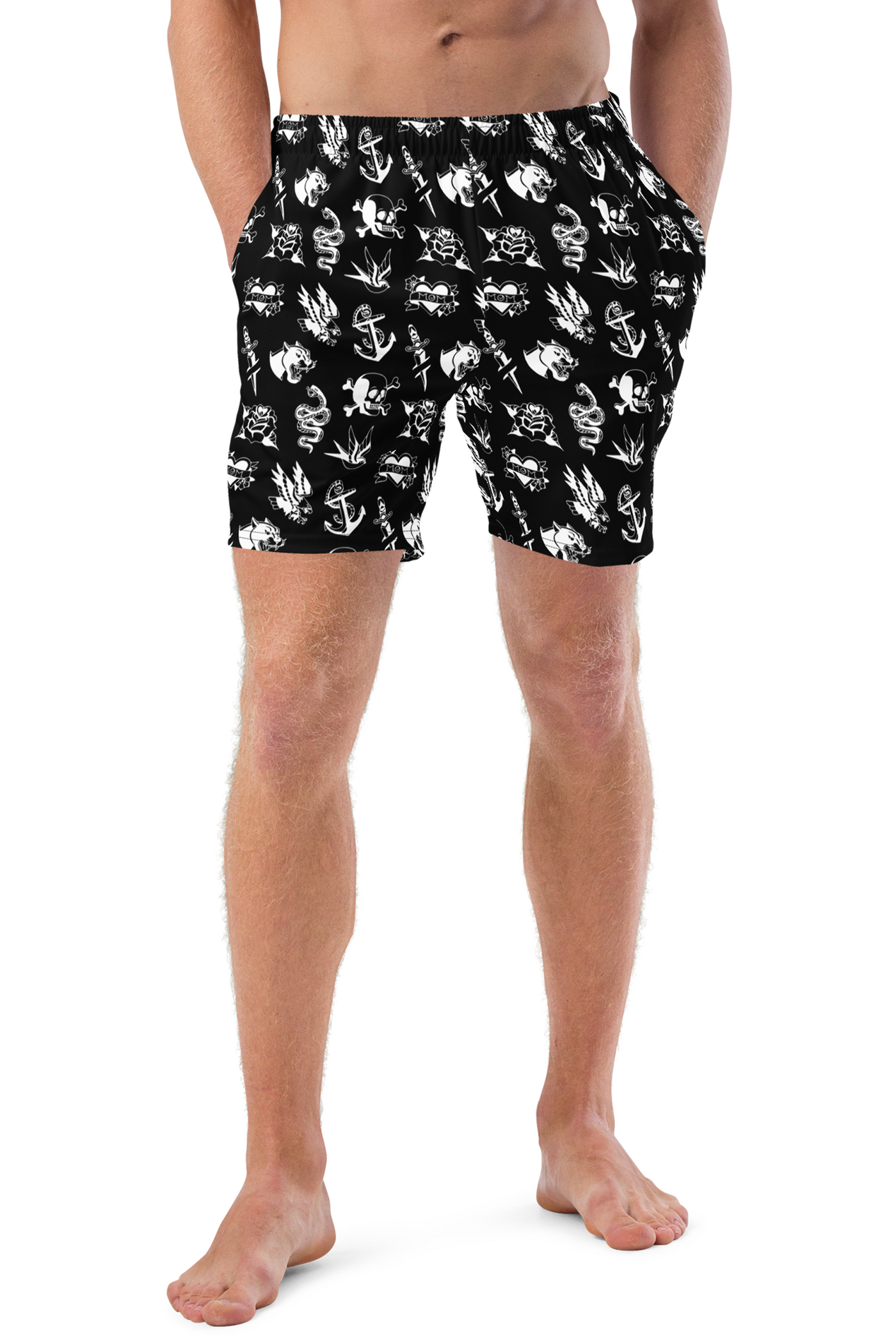 Hori Smoku Swim Short - Black