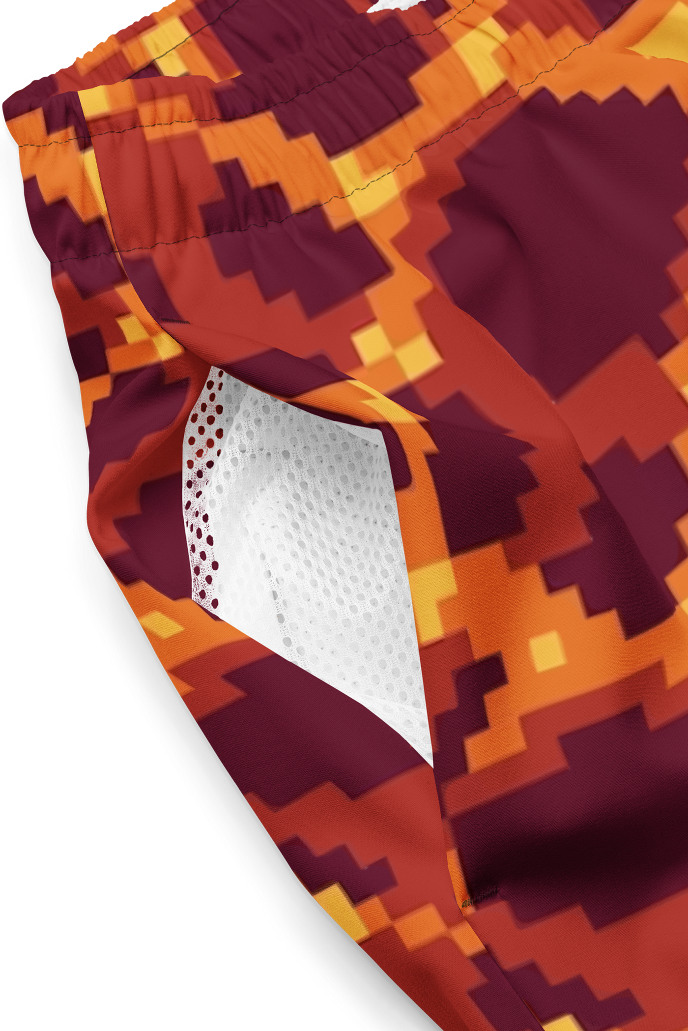 Lava Pixel Short